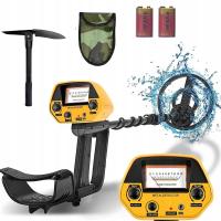 WYKRYWACZ METALI DETEKTOR METALU REGULACJA TELESKOP +ŁOPATA 5kHz