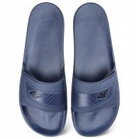 Мужские шлепанцы 4F спортивные для пляжа бассейн темно-синий