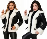 J STYLE женская куртка ramoneska без капюшона женская зимняя куртка из искусственной кожи