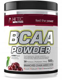 Hi TEC BCAA Powder- 500g SMAKI AMINOKWASY AMINO
