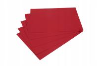 PAPIER SAMOPRZYLEPNY A4 20 Arkuszy CZERWONY