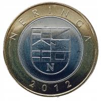 LITWA 2 LITY 2012 KURORT NERINGA BIMETAL MENNICZA