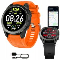 Smartwatch спортивные часы GPS Manta Activ X черный Amoled 2 полосы говорить