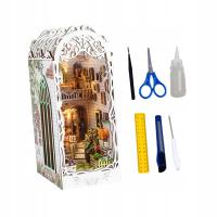 Zestaw książek DIY Unikalny prezent Puzzle 3D Domek dla lalek dla nastolatków Dorosłych Mężczyzn Kobiet