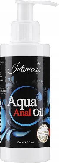 INTIMECO AQUA ANAL OIL 150ml OLEJEK NAWILŻAJĄCY POŚLIZGOWY ŻEL ANALNY