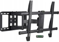 OBROTOWY STALOWY WIESZAK WYTRWAŁY BEZPIECZNY DO TELEWIZORA 75 CALI SAMSUNG