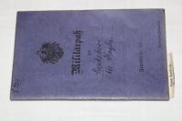 Militarpak książeczka wojskowa I WW