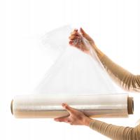 Folia Stretch Strecz 2kg XL Mocna Bezbarwna Transparent Cienka Rolka