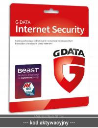 G Data Internet Security 2PC /1rok
