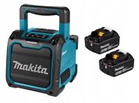 Makita Głośnik Bezprzewodowy Bluetooth AUX 14/18V 230V 2x6Ah BL1860 DMR200