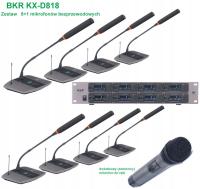 Набор беспроводных микрофонов BKR KX-D818 (8 1)