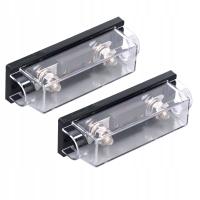 2 szt. Uchwyty bezpieczników audio 250A 48V stereofoniczny system PK