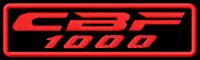 Naszywka dla fanów Honda CBF 1000 haftowana z termofolią CBF1000