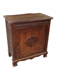 Dębowa szafka komodowa płytka lat międzywojenne rustykalna