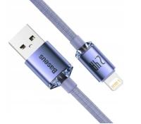 BASEUS MOCNY KABEL USB DO LIGHTNING IPHONE IPAD PRZEWÓD OPLOT 2M 2.4A