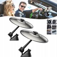 2SZT MINI METALOWE TALERZE PERKUSYJNE - DO DESEK ROZDZIELCZYCH SAMOCHODÓW