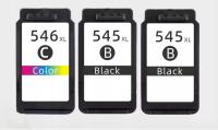 Tusze do Canon PG 545 x 2 + CL 546 iP2850 MG2450 2455 2550 2950 TS3350