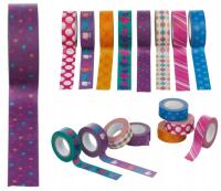 Kolorowa Tasiemka Do DEKOROWANIA I Rękodzieła KOMPLET 1 Sztuka Dla UCZNIA