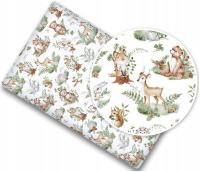 Простыня для детской кроватки 120x60 с эластичным хлопком 100% BABYMAM