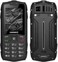 Telefon komórkowy myPhone HAMMER Rock Dual SIM Czarny Pancerny Wytrzymały