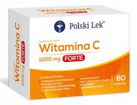 Witamina C 1000 mg FORTE Polski Lek 60 kapsułek
