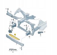 НАКЛАДКА НАКЛАДКИ РЕМНЯ ПД AUDI Q58R0807217B ASO