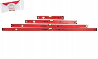 УРОВЕНЬ СТРОИТЕЛЬНЫЙ PRO КОМПЛЕКТ 4 ШТ 40 - 200 СМ, ПОЛЬСКИЕ