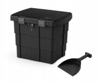 Pojemnik Skrzynia na piasek sól drogową DAKEN Pit Box + szufelka / łopatka