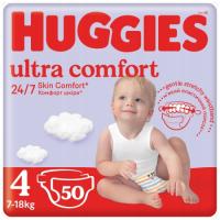 Huggies Pieluchy Jumbo 4 Ultra Comfort 7-18 kg 50