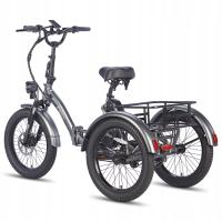 Fafrees трехколесный велосипед 48V 500W складной велосипед электрический велосипед 3 колеса Fat bike