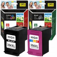 Чернильные картриджи для HP 304 XL Deskjet 2600 2620 2630 3720 3732 ENVY 5010 5020 5052