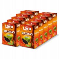 Пряный индийский черный листовой чай Мадрас листья премиум 100г Лойд
