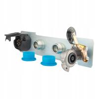 Wspornik złączy Ursus C-360 i C-360-3P. Dwa szybkozłącza skręcane M36x1,5 +