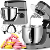 Кухонный комбайн Zeegma Planeet Mix 1800 Вт серебристый / серый