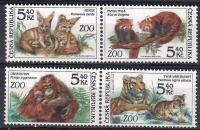 Czechy 2001 Mi 299-302 Czyste **