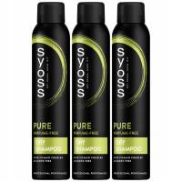 Syoss Pure Fresh сухой шампунь 3x200ml