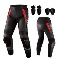 Shima Str 2 2.0 Red Spodnie Męskie Skórzane