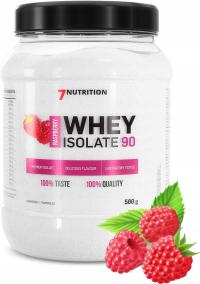 7Nutrition Whey Isolate 90 białko WPI 500g Malina