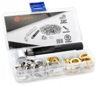 Oczkarka do oczek 10 mm, praska ręczna do banerów+ DZIURAKCZ +OCZKA zestaw