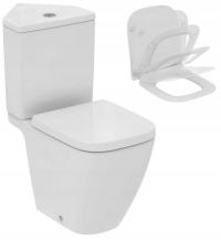 NIEMIECKI kompakt WC NAROŻNY + DESKA duroplast WOLNOOPADAJĄCA