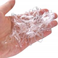 Эластичные резинки 200 шт прозрачные прозрачные для волос косы