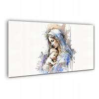 Картина на стекле Для гостиной Девы Марии с Иисусом