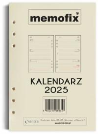 Wkład KALENDARZOWY Do Planera BULLET JOURNAL A5 Kalendarz Rok 2025 Antra