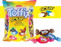 Cukierki z kwaśnym nadzieniem 1kg Elvan Toffix sour