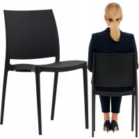 ОФИСНОЕ КРЕСЛО ДЛЯ КОНФЕРЕНЦИЙ, ПРОЧНОЕ ПЛАСТИКОВОЕ КРЕСЛО ДЛЯ ОТДЫХА, ЧЕРНЫЙ
