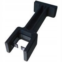 Магнитный держатель BarrelDock для длинного оружия с оптикой 10 см для сейфа черный