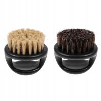 2SZT SZCZOTKA DO BRODY Z WŁOSIEM ABS KOLOROWA PIELĘGNACJA MĘSKA