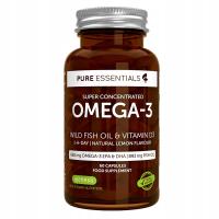 660MG Omega 3 EPA и DHA из дикого анчоуса плюс остроумие. D3 1000IU на 2 месяца