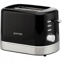 Toster Gorenje T800DB czarny 850 W