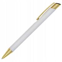 DŁUGOPISY REKLAMOWE z grawerem metalowe LINDI z logo twój grawer 50szt